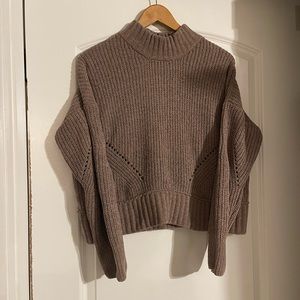 Size large brown sweater